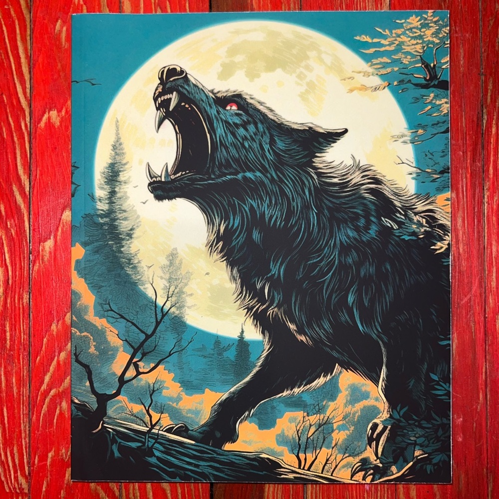 Composition Book / Journal: Werewolf